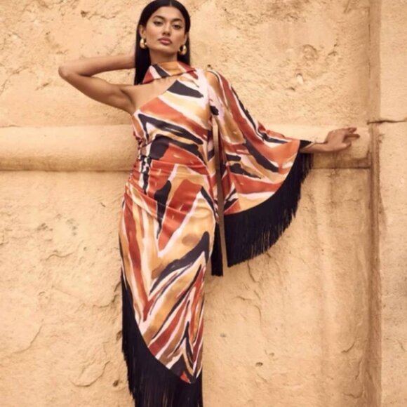 Miphai Kenya Animal Print Dress · L / 40 / 12 ·· Multicolor - Picture 2 of 5